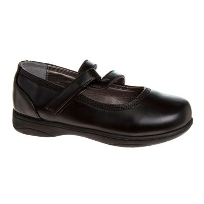 French Toast Toddler-Little Kids Semi-Hook & Loop School Shoes