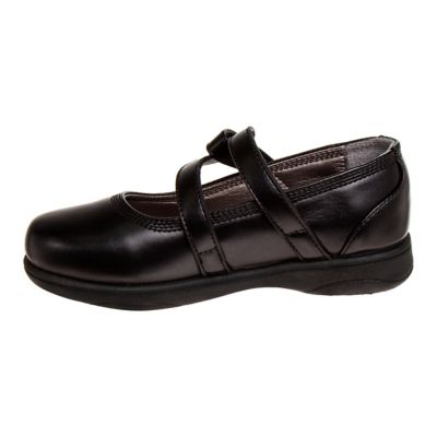 Image showing 6 th French Toast Toddler-Little Kids Semi-Hook & Loop School Shoes