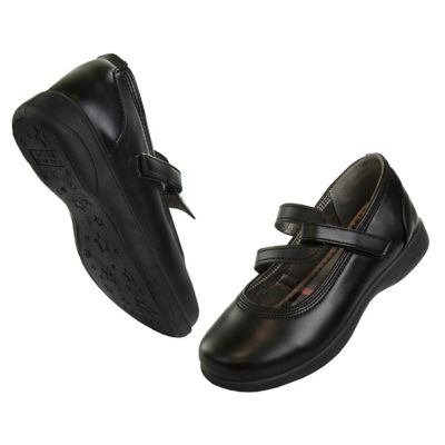 Image showing 9 th French Toast Toddler-Little Kids Semi-Hook & Loop School Shoes