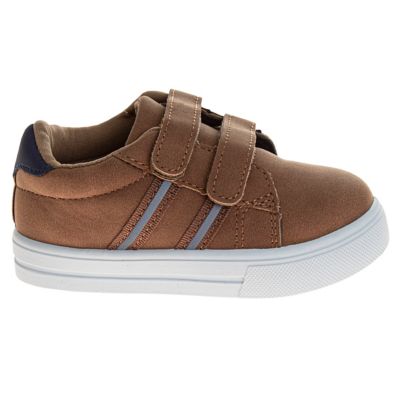 Image showing 4 th French Toast Toddler-Little Kid Double Hook & Loop Casual Sneakers
