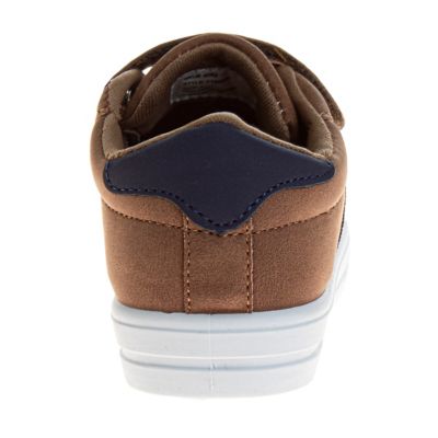 Image showing 6 th French Toast Toddler-Little Kid Double Hook & Loop Casual Sneakers