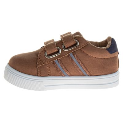 Image showing 6 th French Toast Toddler-Little Kid Double Hook & Loop Casual Sneakers