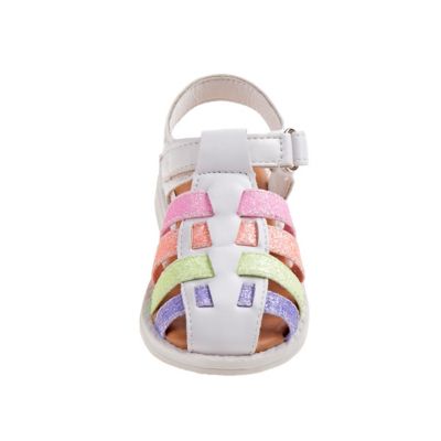 Image showing  Toddler-Little Kids Rainbow Pattern Sandals