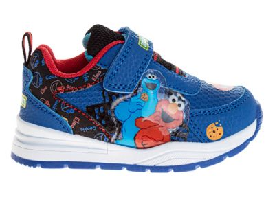 Image showing 4 th Sesame Street Toddler-Little Kids Hook & Loop Sneakers