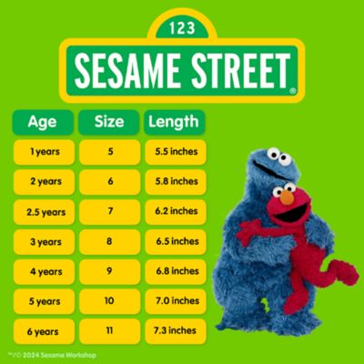 Image showing 9 th Sesame Street Toddler-Little Kids Ensemble Sneakers