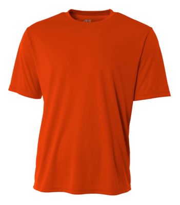A4 Men's Cooling Performance Short Sleeve Crew Neck Shirt