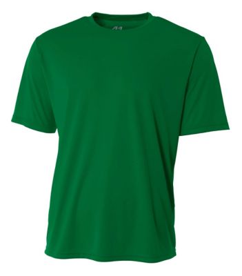 A4 Men's Cooling Performance Short Sleeve Crew Neck Shirt, XL