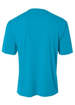 Image showing 1 th A4 Youth Cooling Performance Short Sleeve Crew Neck Shirt