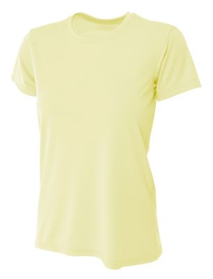 A4 Women's Cooling Performance Short Sleeve Crew Neck Shirt