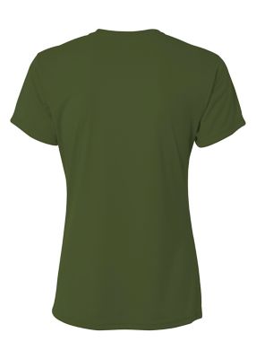 Image showing 1 th A4 Women's Cooling Performance Short Sleeve Crew Neck Shirt