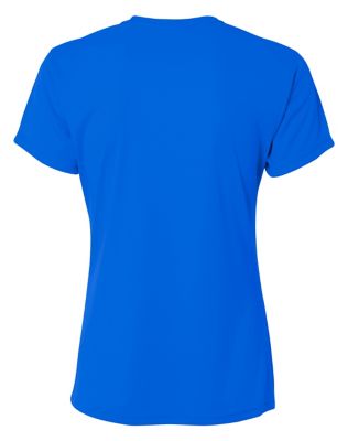 Image showing 1 th A4 Women's Cooling Performance Short Sleeve Crew Neck Shirt