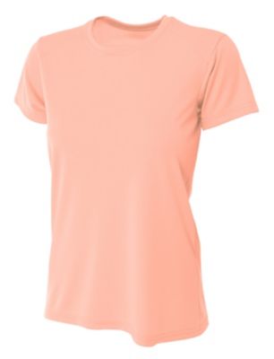 A4 Women's Cooling Performance Short Sleeve Crew Neck Shirt