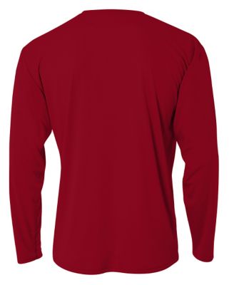Image showing  Men's Cooling Performance Long Sleeve Crew Neck Shirt