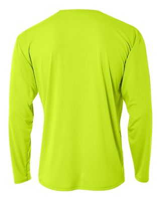 Image showing 1 th A4 Men's Cooling Performance Long Sleeve Crew Neck Shirt