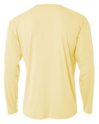 Image showing 1 th A4 Men's Cooling Performance Long Sleeve Crew Neck Shirt