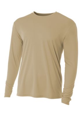 Image showing  Men's Cooling Performance Long Sleeve Crew Neck Shirt