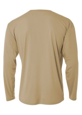 Image showing  Men's Cooling Performance Long Sleeve Crew Neck Shirt