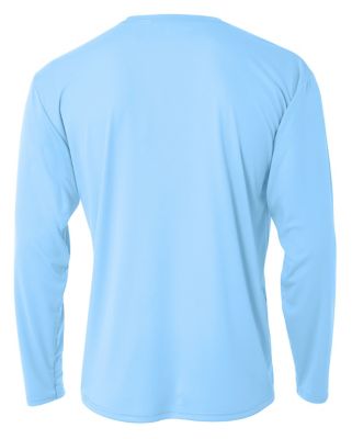 Image showing  Men's Cooling Performance Long Sleeve Crew Neck Shirt