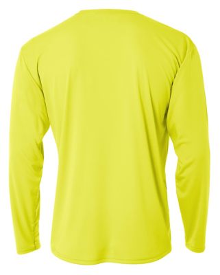 Image showing  Men's Cooling Performance Long Sleeve Crew Neck Shirt