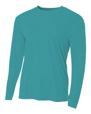 Image showing 0 th A4 Men's Cooling Performance Long Sleeve Crew Neck Shirt