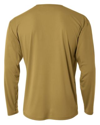 Image showing 1 th A4 Men's Cooling Performance Long Sleeve Crew Neck Shirt