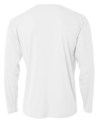 Image showing 1 th A4 Men's Cooling Performance Long Sleeve Crew Neck Shirt