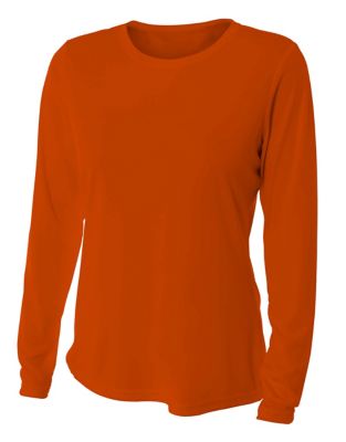 Image showing  Women's Cooling Performance Long Sleeve Crew Neck Shirt