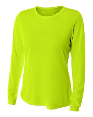 Image showing 1 th A4 Women's Cooling Performance Long Sleeve Crew Neck Shirt