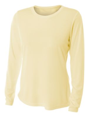 Image showing  Women's Cooling Performance Long Sleeve Crew Neck Shirt