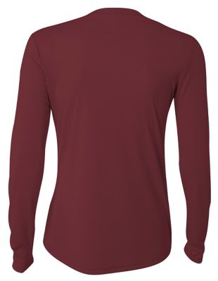Image showing  Women's Cooling Performance Long Sleeve Crew Neck Shirt