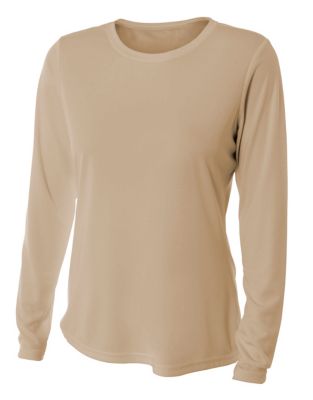 Image showing 0 th A4 Women's Cooling Performance Long Sleeve Crew Neck Shirt