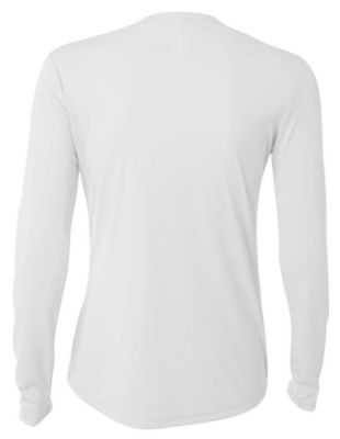Image showing  Women's Cooling Performance Long Sleeve Crew Neck Shirt