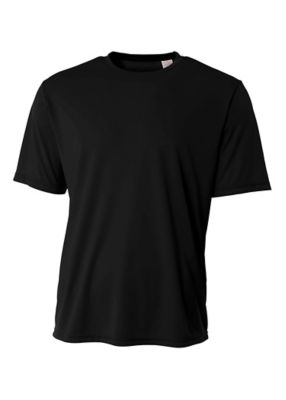 Image showing 0 th A4 Men s SPRINT Moisture-Wicking Performance Crew Neck Short-Sleeve T-Shirt