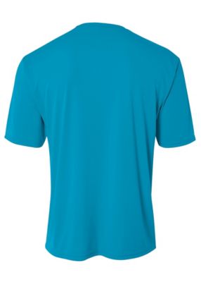 Image showing 1 th A4 Men s SPRINT Moisture-Wicking Performance Crew Neck Short-Sleeve T-Shirt