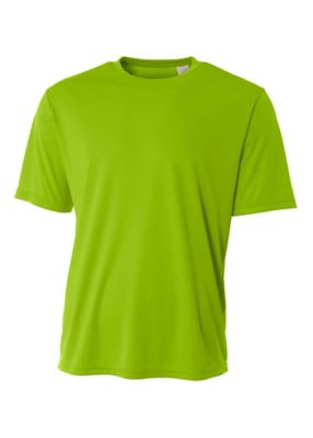 Image showing 0 th A4 Men s SPRINT Moisture-Wicking Performance Crew Neck Short-Sleeve T-Shirt