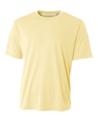 A4 Men s SPRINT Moisture-Wicking Performance Crew Neck Short-Sleeve T-Shirt