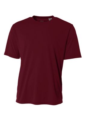 A4 Men's SPRINT Moisture-Wicking Performance Crew Neck Short-Sleeve T-Shirt