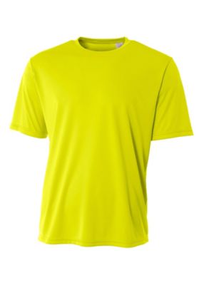 Image showing 0 th A4 Men s SPRINT Moisture-Wicking Performance Crew Neck Short-Sleeve T-Shirt