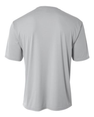 Image showing 1 th A4 Men s SPRINT Moisture-Wicking Performance Crew Neck Short-Sleeve T-Shirt