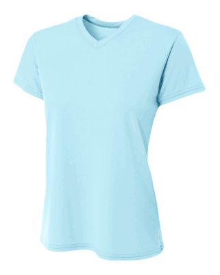 A4 Women's SPRINT Performance Short Sleeve V-Neck Shirt