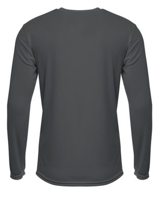 Image showing 1 th A4 A4 Men's SPRINT Moisture-Wicking Performance Crew Neck Long-Sleeve T-Shirt