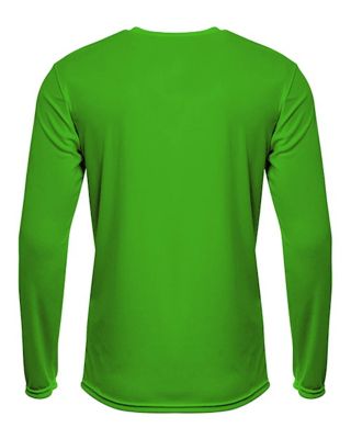 Image showing 1 th A4 A4 Men's SPRINT Moisture-Wicking Performance Crew Neck Long-Sleeve T-Shirt