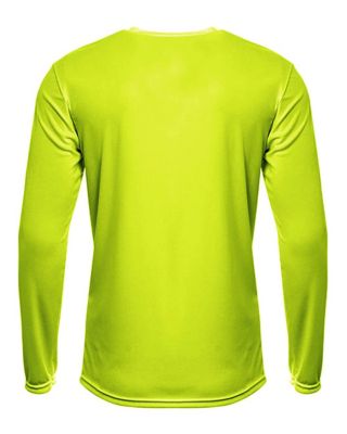Image showing 1 th A4 A4 Men's SPRINT Moisture-Wicking Performance Crew Neck Long-Sleeve T-Shirt