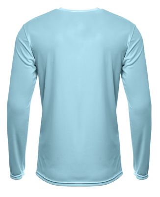 Image showing  Men's Moisture-Wicking Technology SPRINT Performance Crew Neck Long-Sleeve T-Shirt