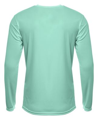 Image showing 1 th A4 A4 Men's SPRINT Moisture-Wicking Performance Crew Neck Long-Sleeve T-Shirt
