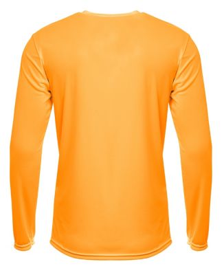 Image showing 1 th A4 A4 Men's SPRINT Moisture-Wicking Performance Crew Neck Long-Sleeve T-Shirt
