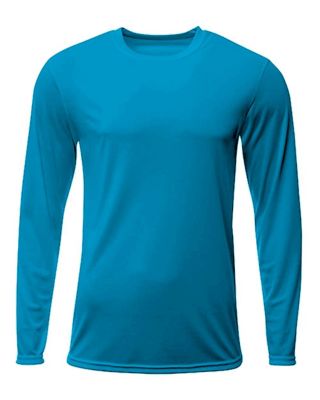 A4 Youth SPRINT Performance Long Sleeve Crew Neck Shirt