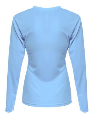 Image showing 1 th A4 Women's SPRINT Performance V-Neck Long-Sleeve T-Shirt