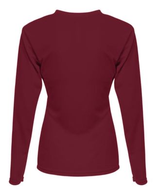 A4 Women's SPRINT Performance V-Neck Long-Sleeve T-Shirt