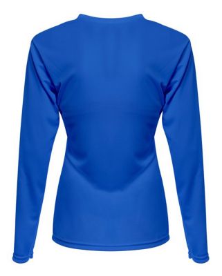 Image showing 1 th A4 Women's SPRINT Performance V-Neck Long-Sleeve T-Shirt